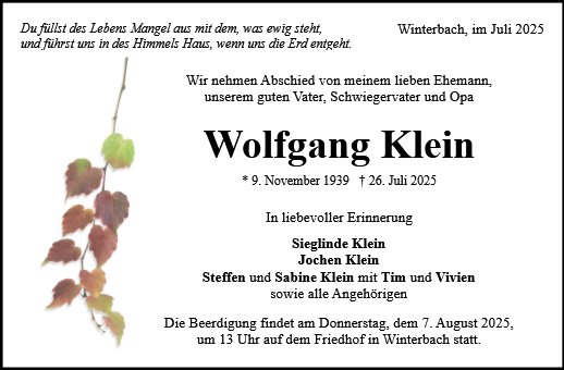 Wolfgang Klein