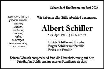 Albert Schiller