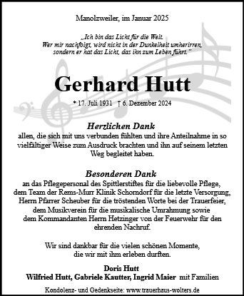 Gerhard Hutt