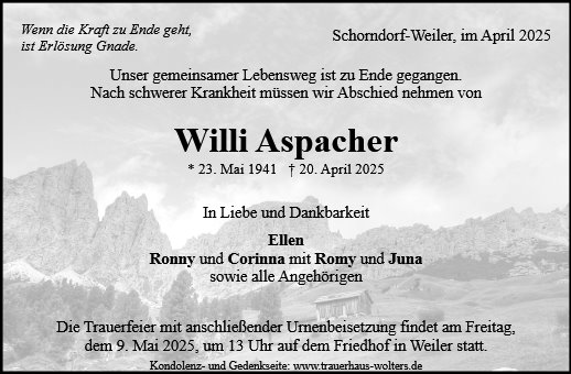 Willi Aspacher