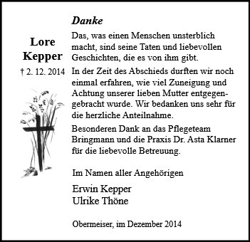 Lore Kepper