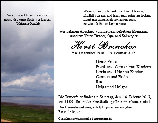 Horst Brencher