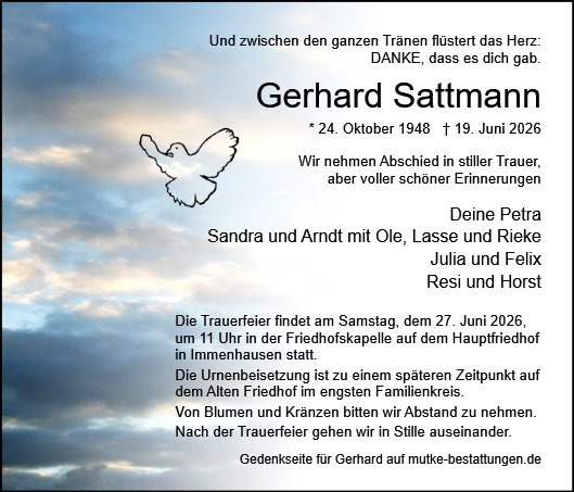 Gerhard Sattmann
