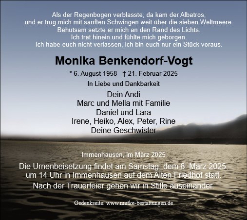Monika Benkendorf-Vogt