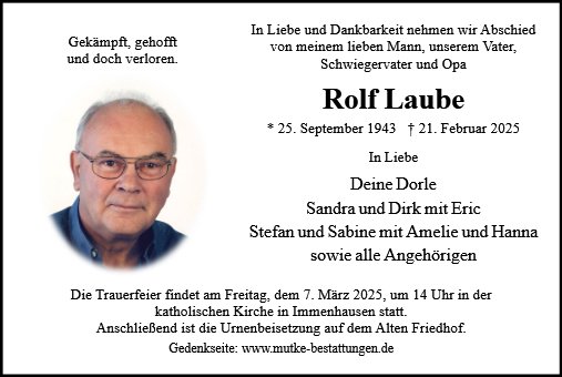 Rolf Laube