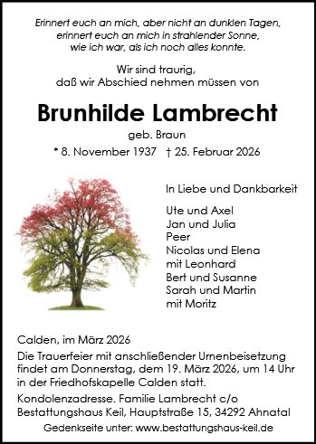 Brunhilde Lambrecht