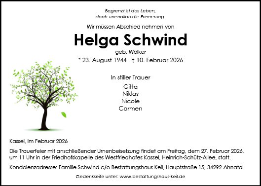 Helga Schwind