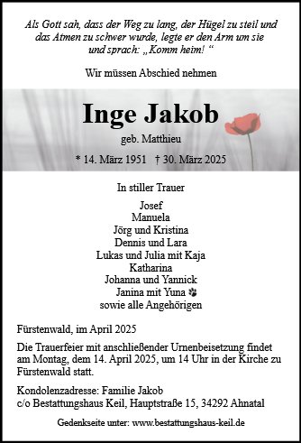 Inge Jakob