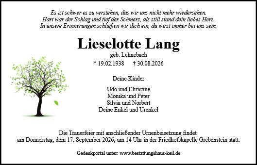 Lieselotte Lang