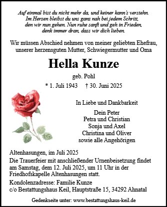 Hella Kunze