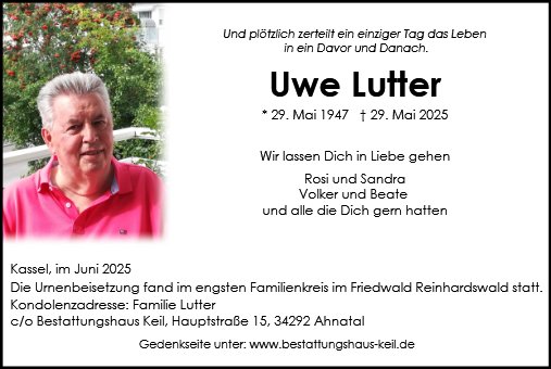 Uwe Lutter