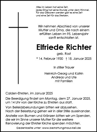 Elfriede Richter