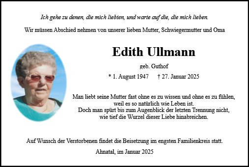 Edith Ullmann