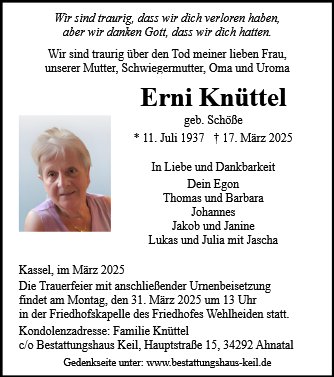 Erna Knüttel