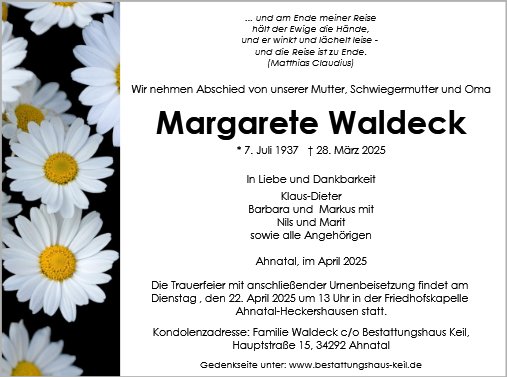Margarete Waldeck