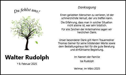 Walter Rudolph