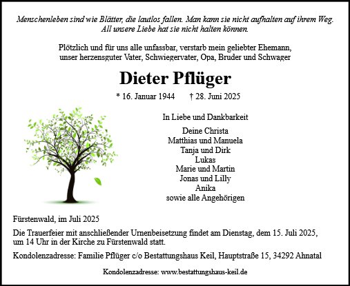Dieter Pflüger