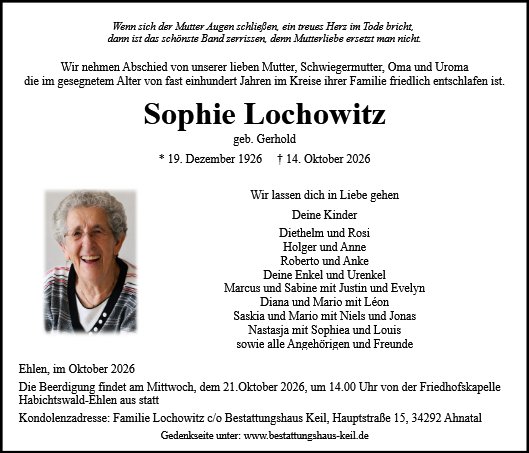 Sophie Lochowitz