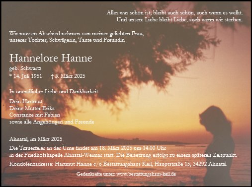 Hannelore Hanne
