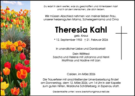 Theresia Kahl