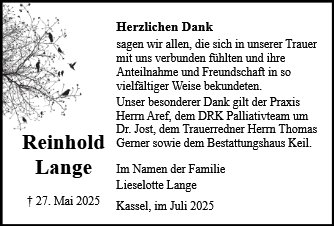 Reinhold Lange