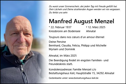 Manfred Menzel