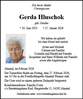 Gerda Hluschok