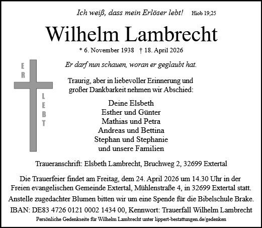 Wilhelm Lambrecht