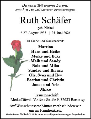 Ruth Schäfer