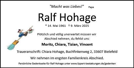 Ralf Hohage