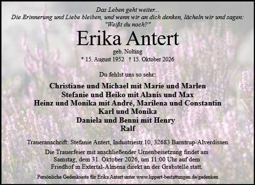 Erika Antert