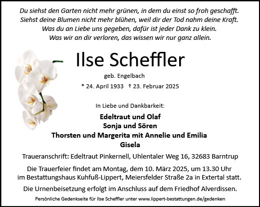 Ilse Scheffler