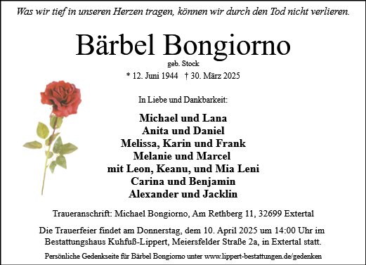 Bärbel Bongiorno