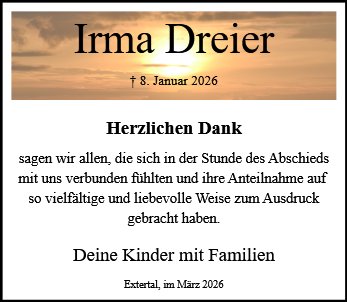 Irma Dreier