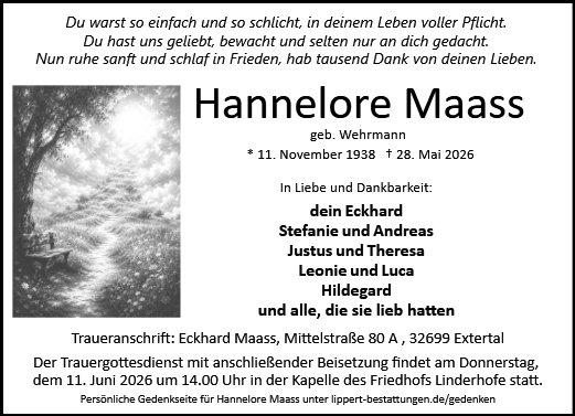 Hannelore Maass