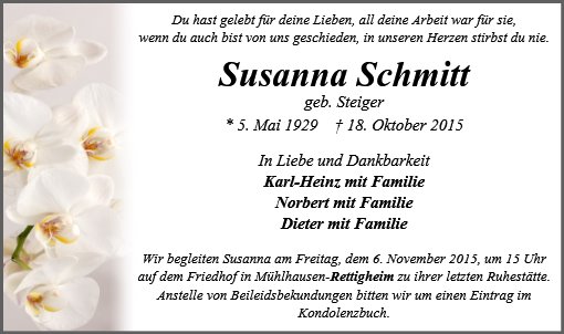 Susanna Schmitt