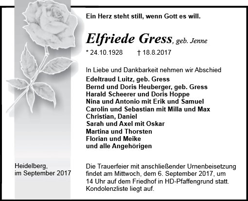 Elfriede Greß