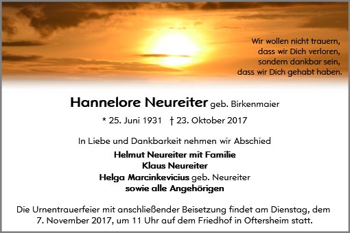 Hannelore Neureiter