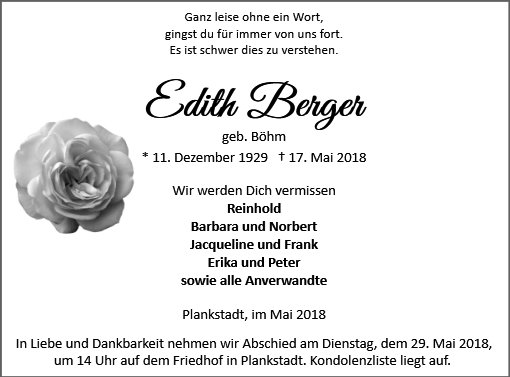 Edith Berger