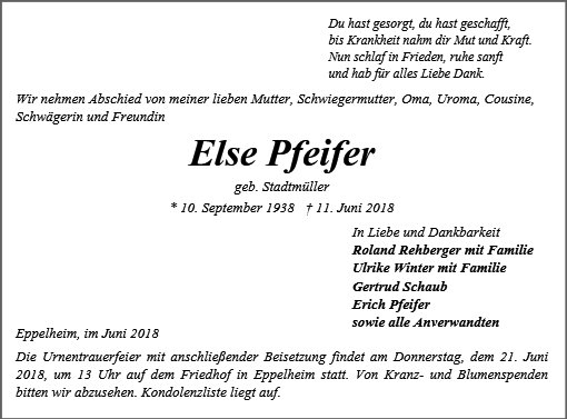 Else Pfeifer