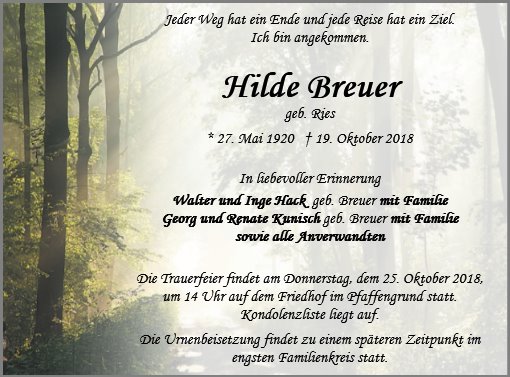 Hilda Breuer