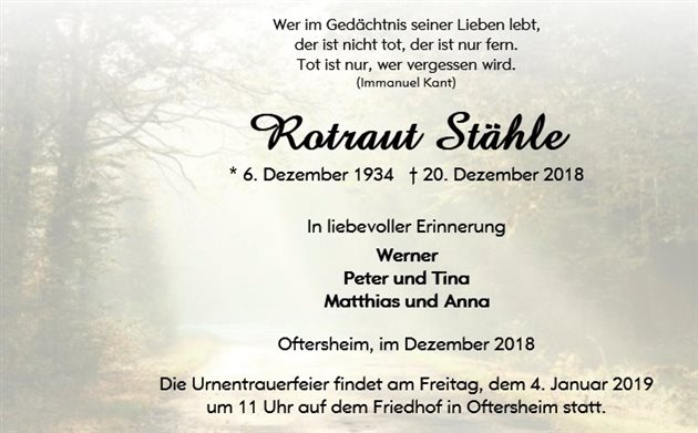 Rotraut Stähle