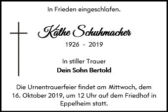 Käthe Schuhmacher