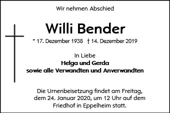 Willi Bender