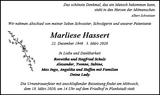 Marliese Hassert