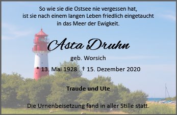 Asta Druhn