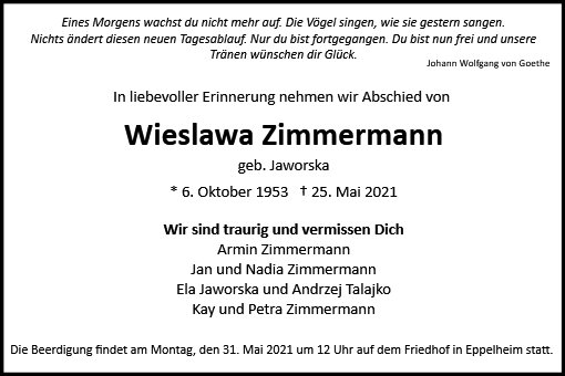 Wieslawa Zimmermann