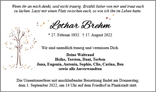 Lothar Brehm