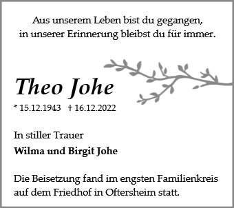 Theo Johe