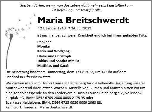 Maria Breitschwerdt